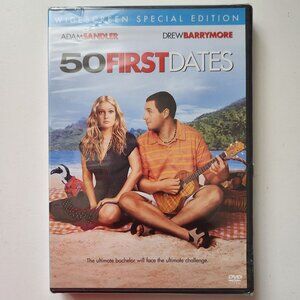 50 First Dates Widescreen Special Edition DVD, Adam Sandler Drew Barrymore, New